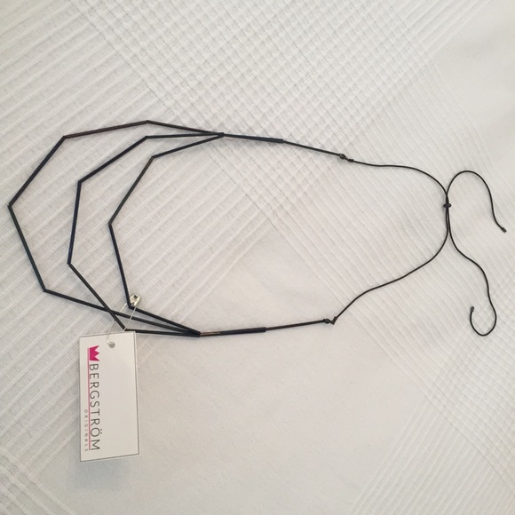 BERGSTROM Geometric Adjustable Necklace NWT - Picture 5 of 8